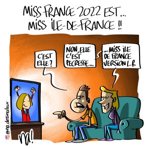 Miss France 2022 est… Miss Ile-de-France