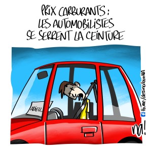 Prix carburants, les automobilistes se serrent la ceinture