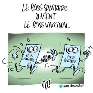 Le pass sanitaire devient pass vaccinal