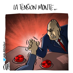 La tension monte…