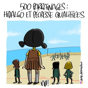 500 parrainages, Hidalgo et Pécresse qualifiées