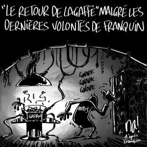 « Le retour de Lagaffe » malgré les dernières volontés de Franquin