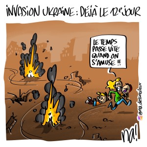 Invasion Ukraine, déjà le 12ème jour