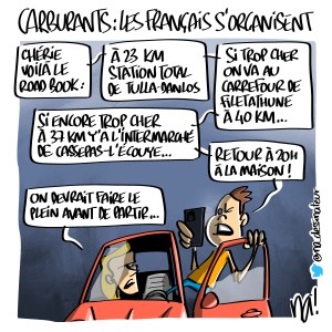 Carburants, les Français s’organisent