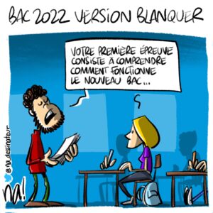 Bac 2022 version Blanquer