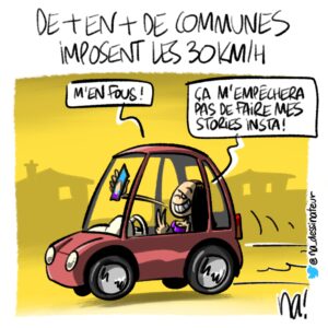 de plus en plus de communes imposent les 30km/h