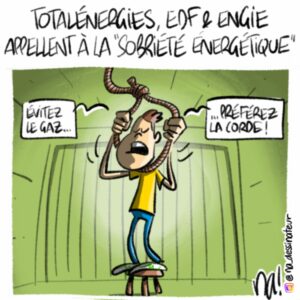 TotalEnergies, EDF et Engie appellent à la « sobriété énergétique »