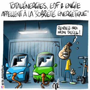 TotalEnergies, EDF et Engie appellent à la « sobriété énergétique »