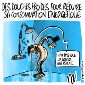 Des douches froides pour réduire sa consommation énergétique