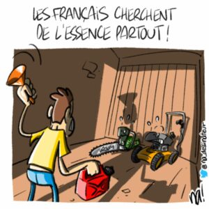 Les Français cherchent de l’essence partout !