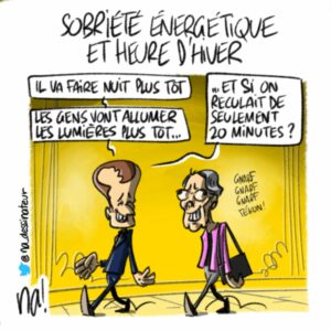 Sobriété énergétique et heure d’hiver