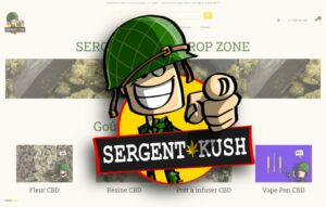 SegentKush – création de logo dessiné