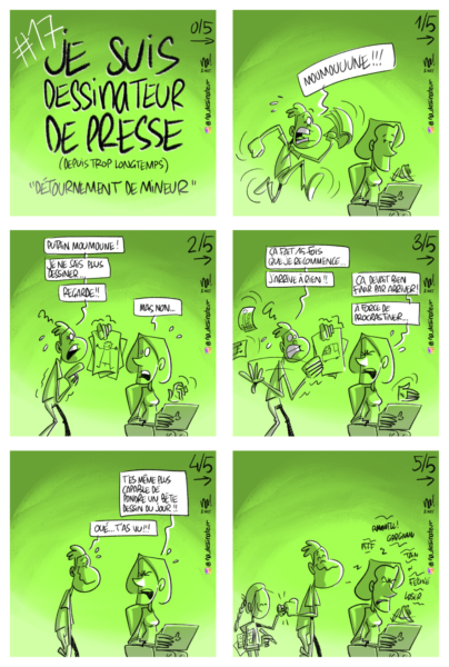 "je suis dessinateur de presse (depuis trop longtemps)" épisode 17